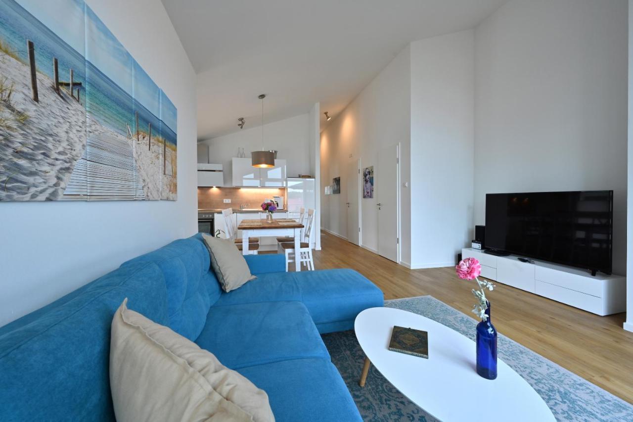 Ferienwohnung La Mola Glowe Bagian luar foto